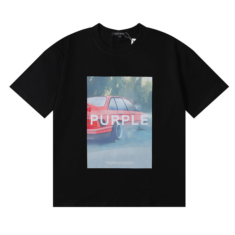 New Purple Short-Sleeve T-Shirt