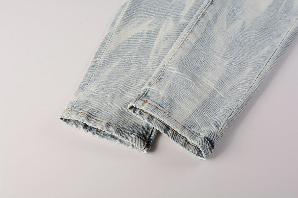 Men's Purple Jeans 7017