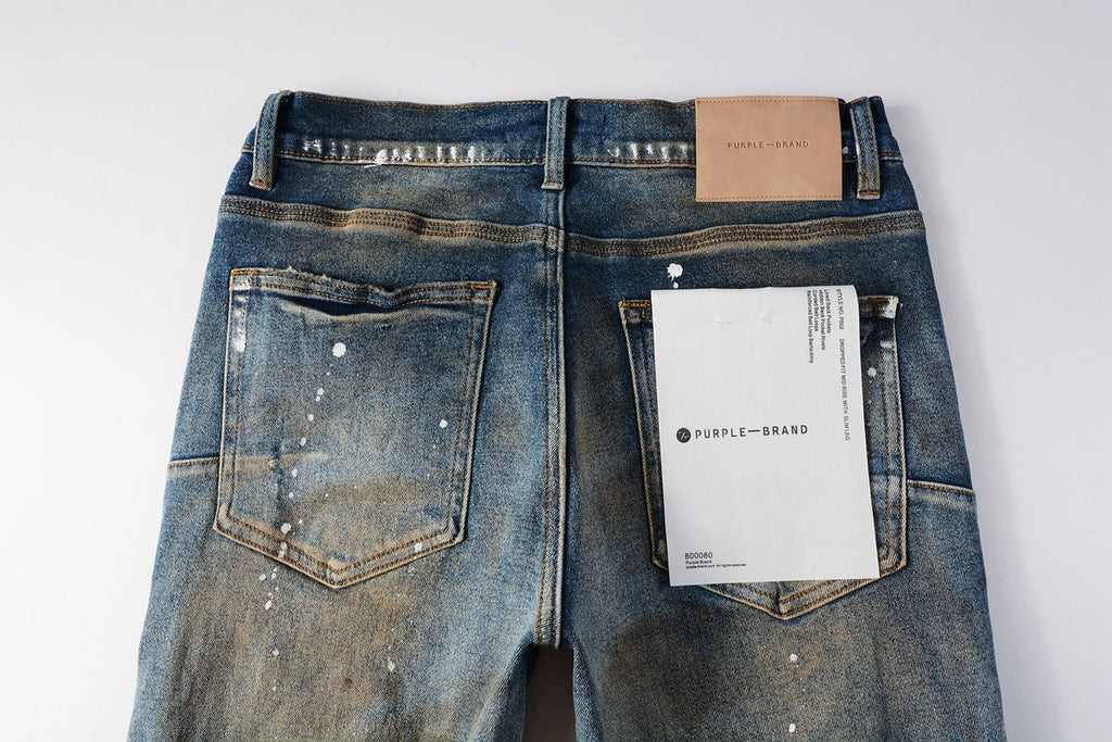 Men's Purple Jeans 9012