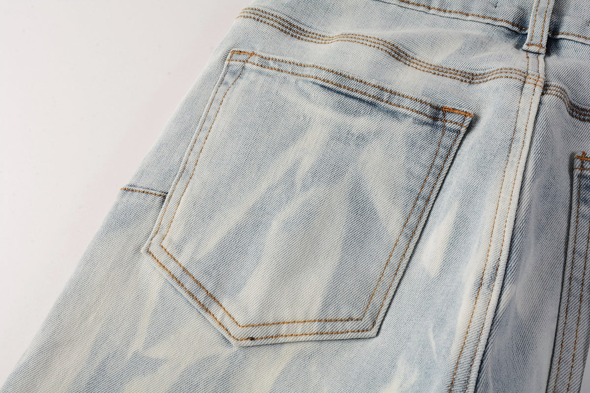 Men's Purple Jeans 7017