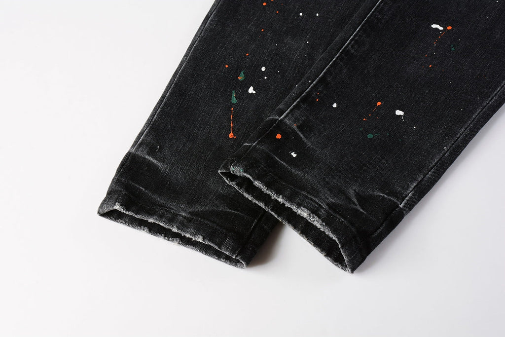 Men's Purple Jeans 9018