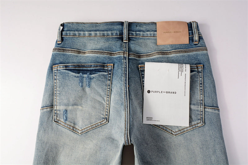 Men's Purple Jeans 9013