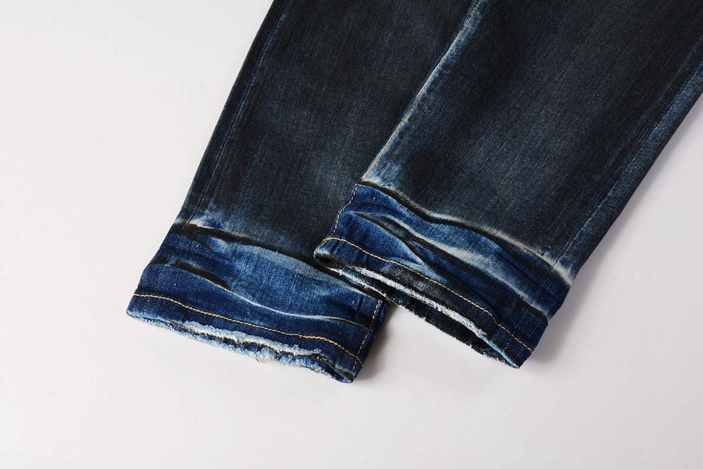 Men's Purple Jeans 9051