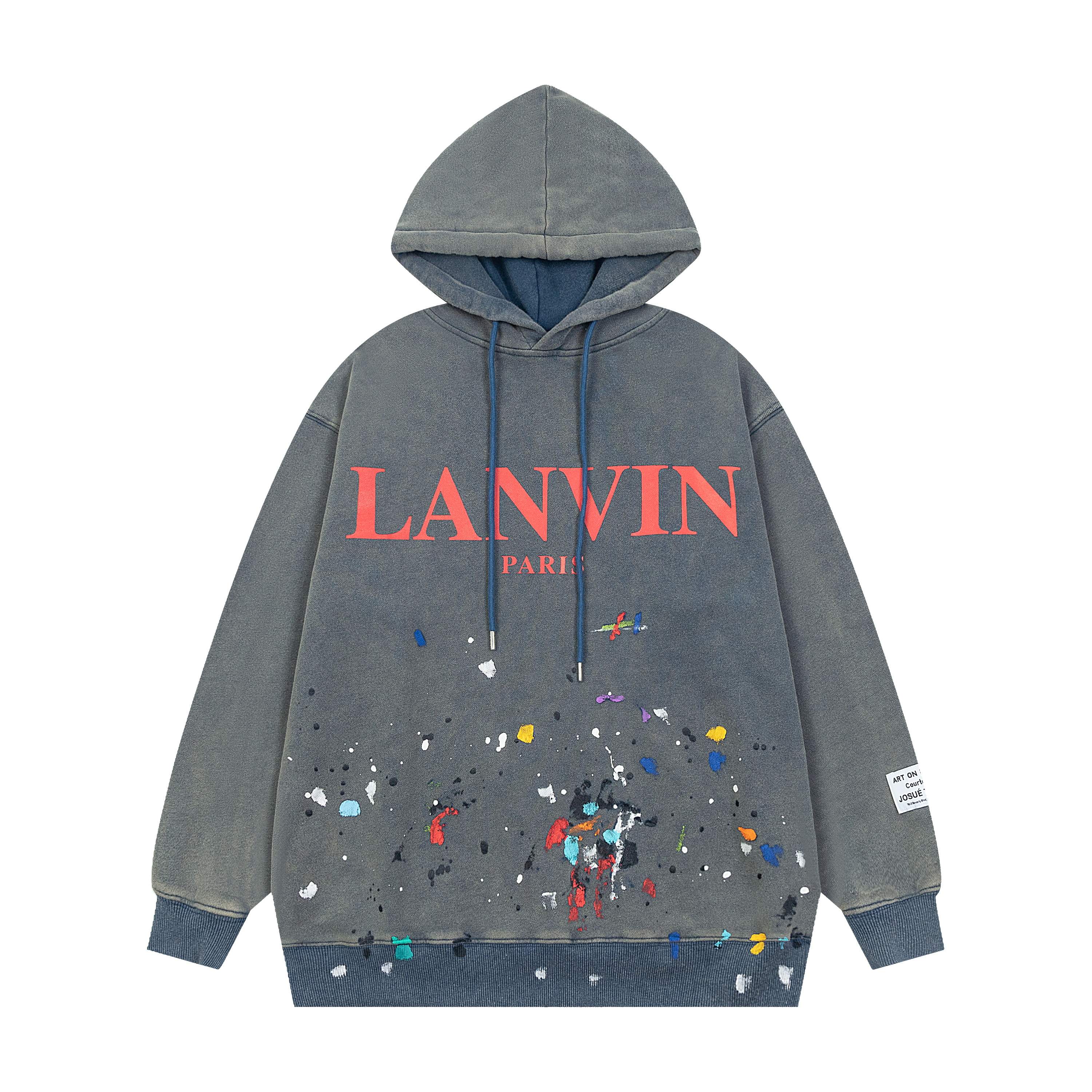 GALLERY DEPT New Hooded Sweatshirt G393