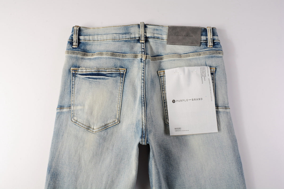 Men's Purple Jeans 9050