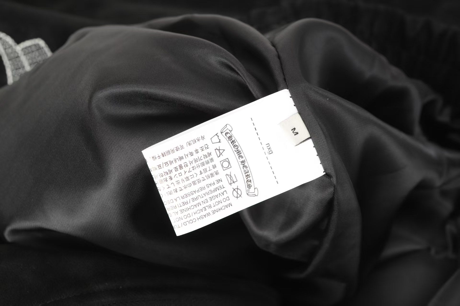 Chrome-Hearts Horseshoe Cross Jacket - Black Street Embroidered Coat 8800