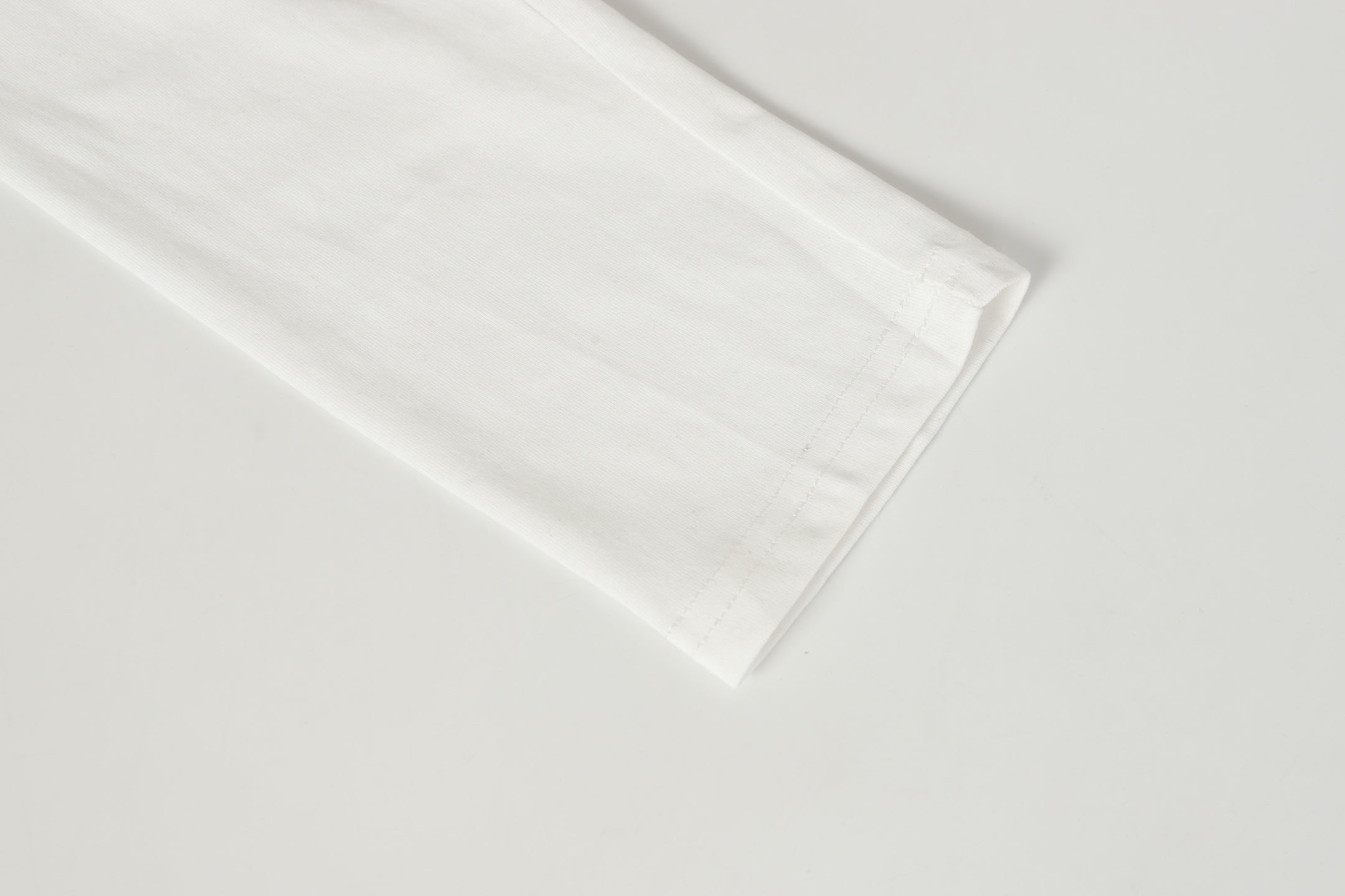 Chrome-Hearts Logo Flag Long Sleeve Tee - Black White Gothic Street T-Shirt K2126