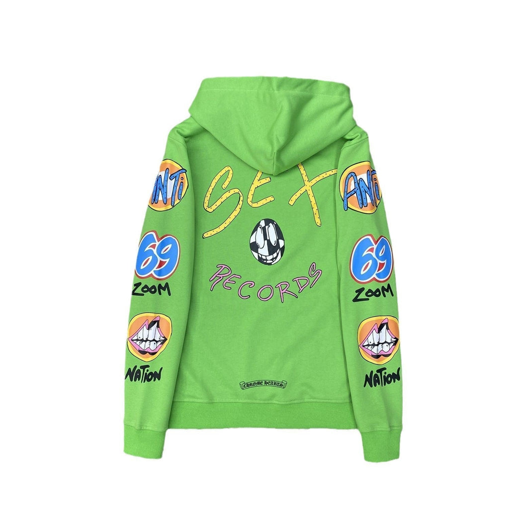 CHH Chrome Heart Hoodie Chrome Hearts Sex Records hooded sweater