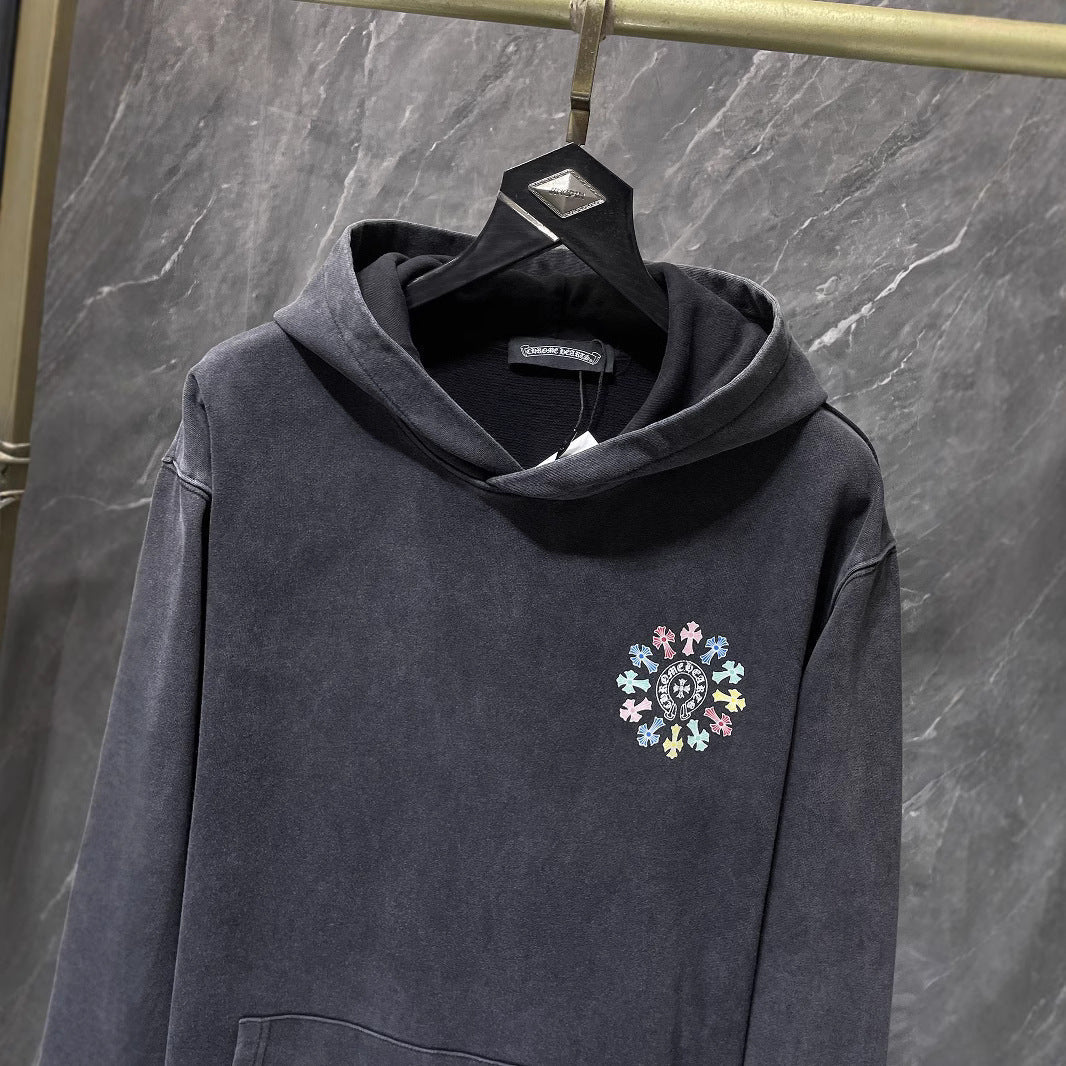 CHH Chrome Heart Hoodie Chrome Heart Chrome cotton terry zipper pullover hooded