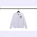 CHH Chrome Heart Hoodie Crowe hooded sweater cross cardigan loose terry jacket