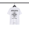CHH Chrome Heart T Shirts Sanskrit Cross Horseshoe Letter Flower Short Sleeve T-Shirt