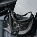 Chh Chrome Heart Leather Bag