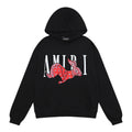 CHH Chrome Heart Hoodie Amiri Printed Circle Casual Loose Hoodie