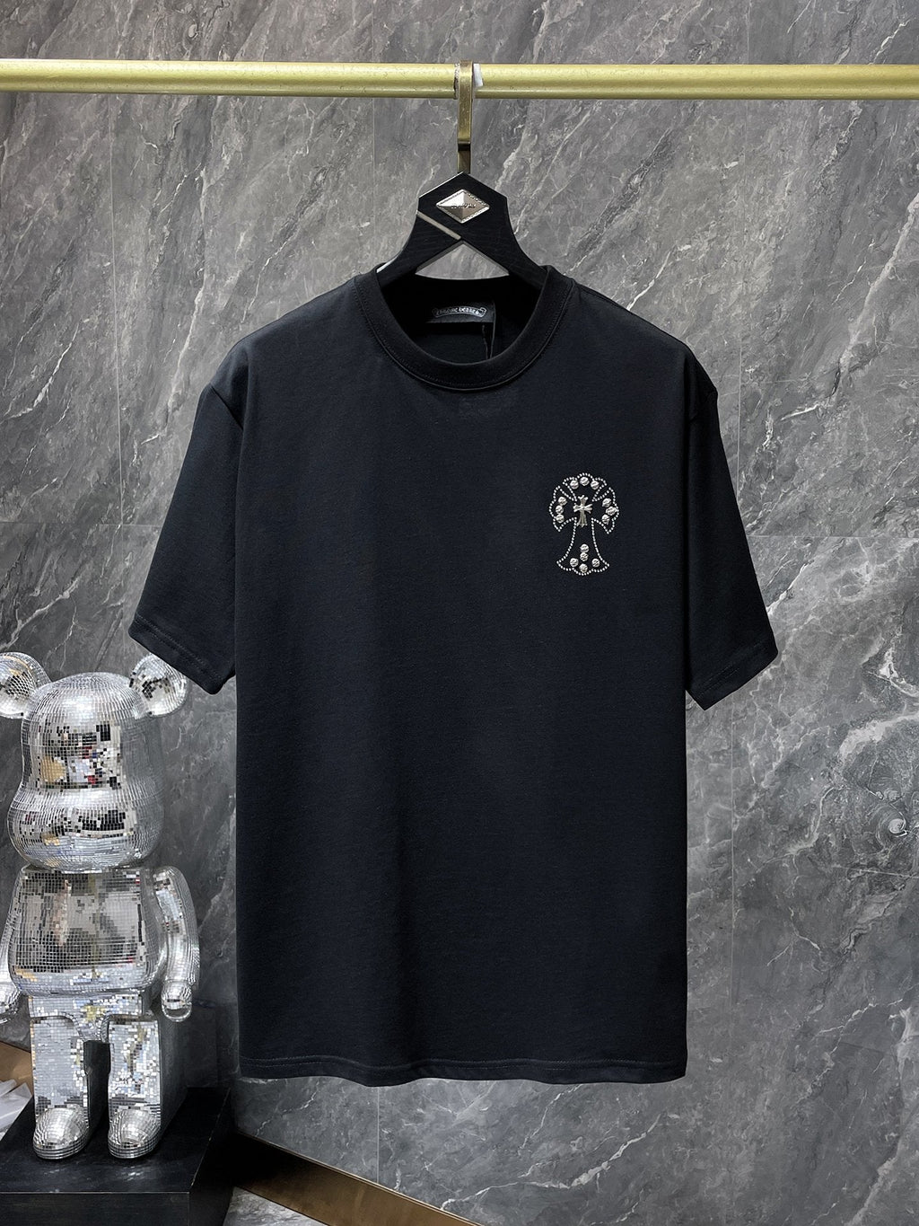 Chh Chrome Hearts T Shirts Liuding Alphabet Casual Short Sleeve T-Shirt