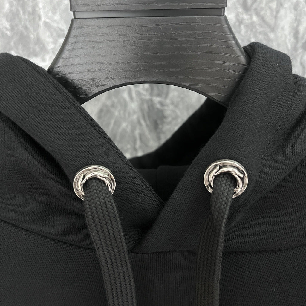 CHH Chrome Heart Hoodie Crow Tires Cotton Hooded Sweater