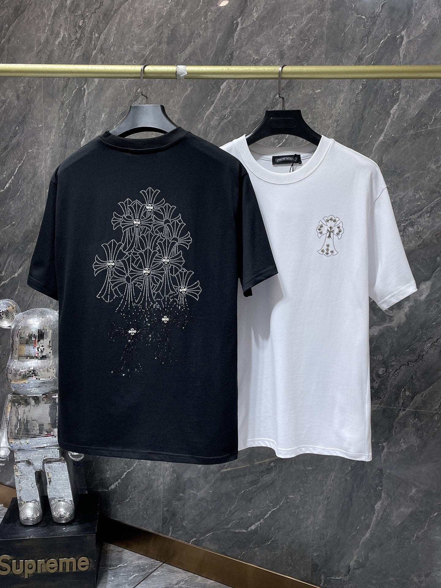 Chh Chrome Hearts T Shirts Liuding Alphabet Casual Short Sleeve T-Shirt