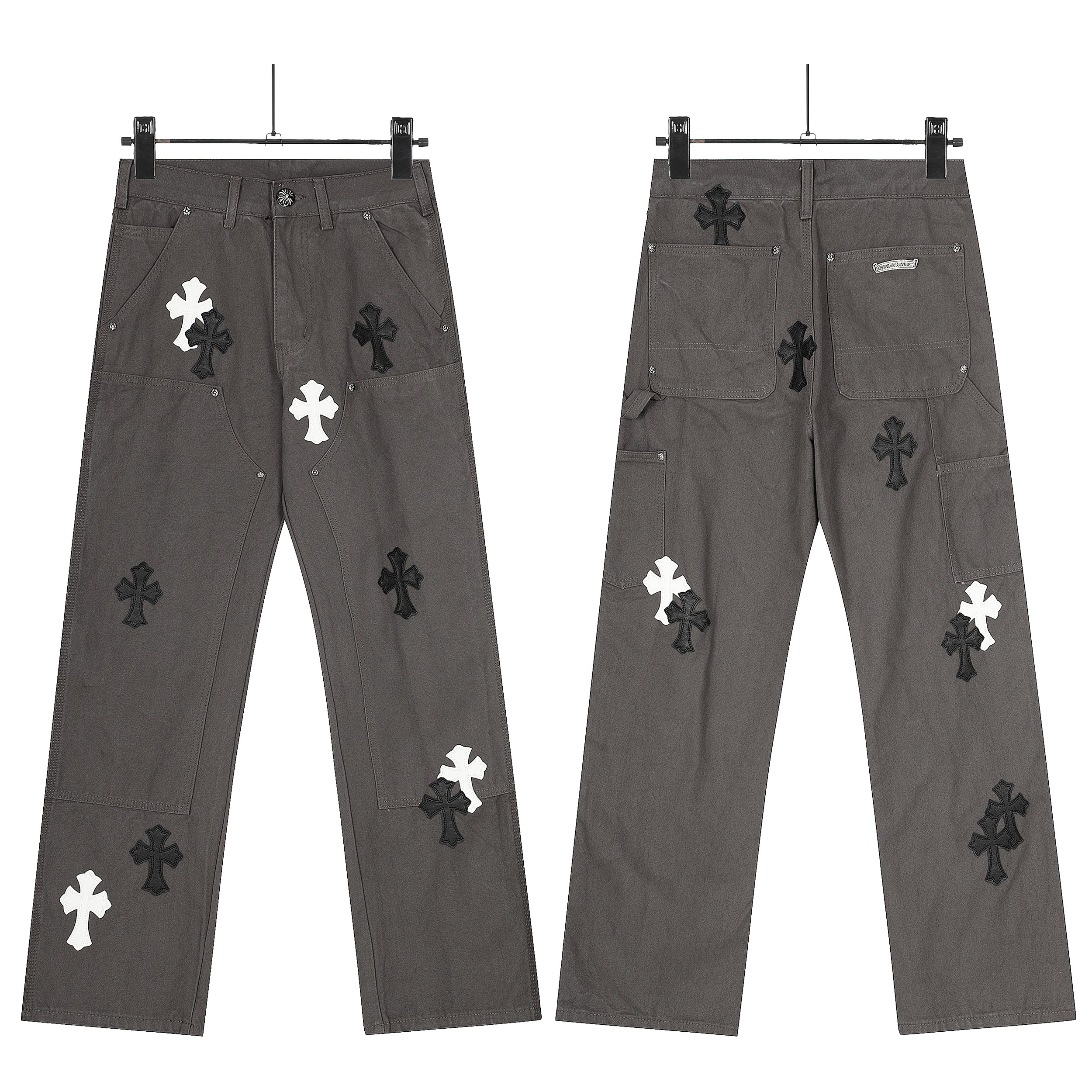 Chrome-Hearts NEW Pants 8165