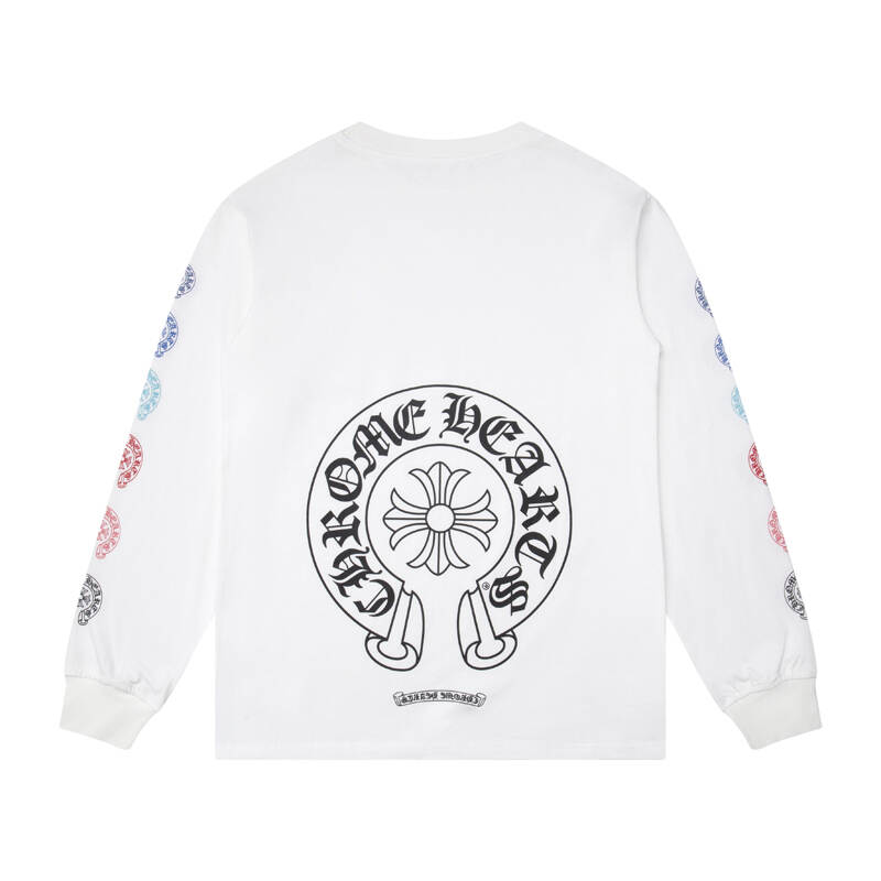 CHROME-HEARTS Men's Long-Sleeve T-shirt Sweatshirt K8009