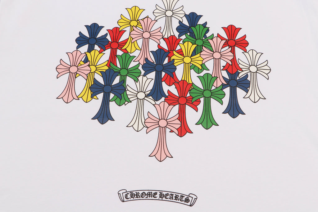 CHROME-HEARTS Men's Long-Sleeve T-shirt Sweatshirt K8015